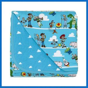 Little Sleepies Disney Pixar Toy Story Pals Cloud Blanket Blue Large NIB